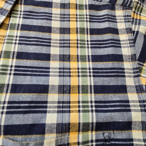 Pendleton Seaside Men's Large Madras Plaid Short Sleeve Camp Shirt Classic - Picture 8 of 8